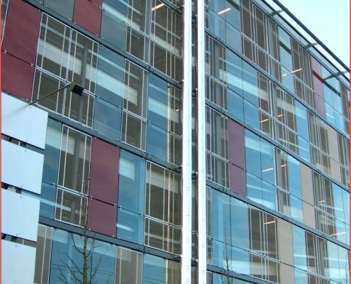 Kaminbau, Kaminsanierung & Ofenbau Loderer Außenkamin für Gewerbeanlage